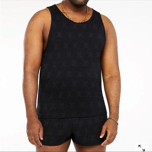 Savage X Fenty Sheer Sleep Set, Black